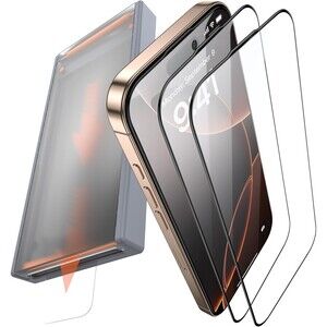 3 Pack for iPhone 15 Pro Max Tempered Glass Screen Protector